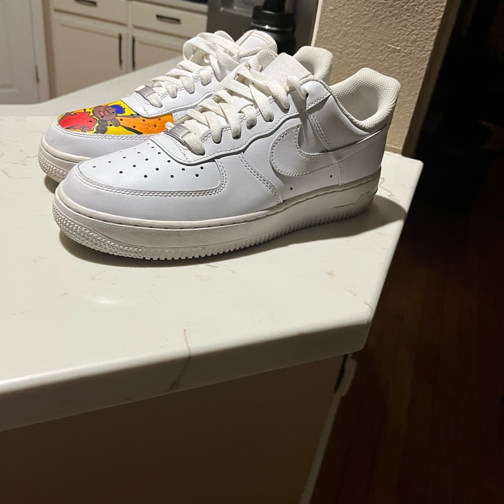 NIKE AIR FORCE 1 LOW CASUAL SHOES - Picture 4 of 9